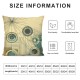  Summer Pillow Covers  Sun Illustration Boho Style Throw Pillow Covers Summer Farmhouse Cushion Case Decor for Sofa Couch