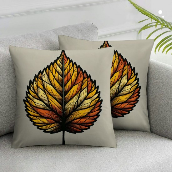  Fall Pillow Covers Fall Pumpkin Throw Pillowcase Holiday Home Decor Sofa Bedroom Cushion Case Outdoor Indoor Decorations