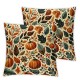  Fall Pillow Covers Happy Fall Pumpkin Fall Decor Decorative Throw Pillows Cushion Case Decoration for Sofa Couch