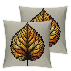 Fall Pillow Covers Fall Pumpkin Maple Leaf Throw Pillowcase Holiday Home Decor Sofa Bedroom Cushion Case Outdoor Indoor Decorations