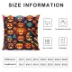 Halloween Pillow Covers  Ghost Pumpkins Pillowcase Leopoard Holiday Farmhouse Throw Pillows Indoor Outdoor Couch Cushion Case for Home Sofa Decor