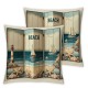  Theme Throw Pillow Covers Beach Pillow Covers Decorative Pillow Cases Home Decor Square 