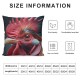 Farm Rooster Pillow Covers with Welcome to The Quote Print Pillow Cases for Farmhouse Décor Housewarming Gifts Cushion Cover 