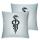  Theme Throw Pillow Covers Decor Outdoor Cushion Cover Pillow Case, Navy Blue ()