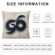 Geography Theme Throw Pillow Covers Map Art Throw Pillow Cases Inspirational Quotes Couch Covers  for Home Sofa Bedding Decoration Cushion Cover (Geography Theme 