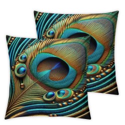 Colorful Throw Pillow Cover Set of Nature Pattern Cushion Case Home Sofa Decor Toss Pillow Pillowcases (PF)