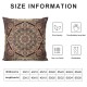  Outdoor Pillow Covers  Persian Carpet Tribal Pattern Throw Pillow Cover Outdoor Waterproof Pillow Covers Decor for Patio Funiture Garden 