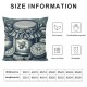  Summer Pillow Covers  Sweet Honey Bee Throw Pillow Covers Summer Farmhouse Cushion Case Decor for Sofa Couch