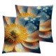  Floral Pillow Covers Spring Summer Decorations Throw Pillow Cover Sunflower Decorative Cushion Case for Sofa Couch Home Bed