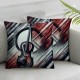 Throw Pillow Covers Electric Guitar Decorative Pillow Cases Modern Home Decor Square Pillowcases