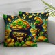 St Patricks Day Pillow Covers Coin Pot Throw Pillowcase Lucky Home Green Sofa Decor Pillowcase Happy St. Patrick's Day Decoration Cushion Cases