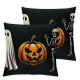 Halloween Pillow Covers  Ghost Pumpkins Pillowcase Leopoard Holiday Farmhouse Throw Pillows Indoor Outdoor Couch Cushion Case for Home Sofa Decor