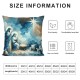  Christmas Pillow Covers Navitity Throw Pillow Covers Pillowcase Home Decor Living Room House Decorative Cushion Case for Sofa Couch