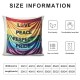  Home Decor Throw Pillow Covers Pillow Covers Love Decorative Square Standard Pillowcases for Sofa 