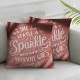 Pink Throw Pillow Cover Decorative Pillow Case Home Decor Square Pillowcase (, 