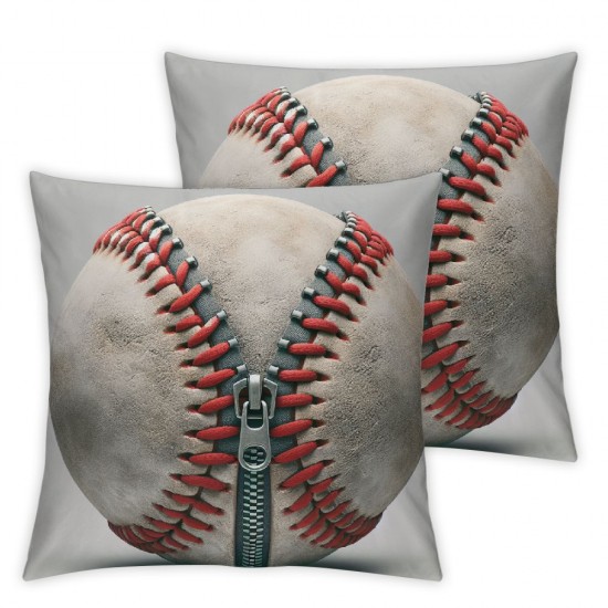  and Set Decorative Throw Pillow Covers Cases Size Standard Pillowcase Sport Club Team Men Gifts Home Car Decor 