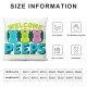 Pillow Covers Happy Decor Hello My Peeps Pillow Covers Decorative Outdoor Throw Pillow Covers Cushion Case