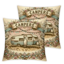  Outdoor Pillow Covers Car Throw Pillow Cases Mobile Coffee Cart Cushion Cover Home Sofa Bedroom Decor" (, 