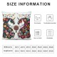  Christmas Pillow Covers Snowman Throw Pillow Covers Pillowcase Home Decor Living Room House Decorative Cushion Case for Sofa Couch