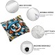  Christmas Pillow Covers Retro Snowman Throw Pillows Pillowcase Home Decor Living Room House Decorative Cushion Case for Sofa Couch