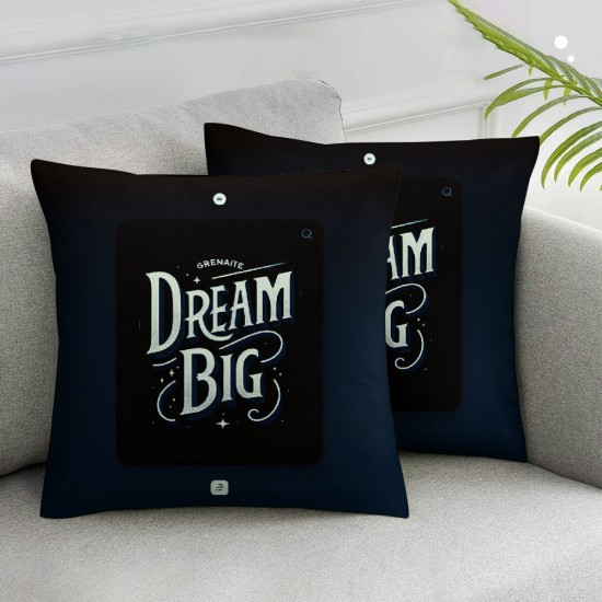 Simple Quote Black Pillow Covers  Live Simply, Work Hard, Give Love, Dream BigCushion Cover for Home Sofa Chair Decor Inspiring Words Farmhouse Pillow Case