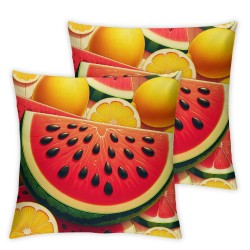 Summer Throw Pillow Covers Decorative Pillows Cushion Cover Outdoor Beach Pillow Cases for Sofa Couch, 