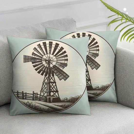  Farmhouse Throw Pillow Case Cushion Cover 