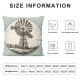  Farmhouse Throw Pillow Case Cushion Cover 