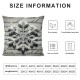 Ocean Theme Stamp Style Throw Pillow Covers Pattern Summer Outdoor Beach House Decorative Cushion Cover Pillowcases 1