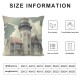 =Decorative Pillow Cover Waiting Lighthouse Throw Pillow Cases Home Decor Indoor Gift Kitchen Garden Sofa Bedroom Car Living Room=Super Soft Pillowcase