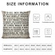 Love is Patient Love is Kind Throw Pillow Cover  Inspirational Quotes with Vintage Wooden Board Background Housewarming Gifts Home Decor Pillows Cover for Sofa Couch Bed (Love)