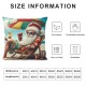 Beach Christmas Pillow Covers 18x18 Inch with Surfboard Decorative Pillow Cases Nautical Coastal Outdoor Decor Cushion Cover for Deck Chair Sofa Couch, Set of 4