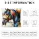  Throw Pillow Covers Horse Western Oil Painting Vintage Wild Decorative Pillow Cases Home Decor Square Pillowcases (Western Horse)