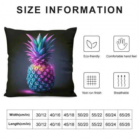  Decorative Pillow Covers Square Design Throw Waist Pillow Cases Decorative Cushion Cover for Home Sofa Pillowcase