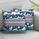  July Pillow Covers Happy of July Throw Pillow Covers American Flag Cushion Case Pillowcase Decorations for Sofa Couch