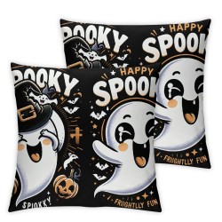 Halloween Pillow Covers Pillowcase Holiday Throw Pillows Indoor Outdoor Couch Cushion Case for Sofa Decor