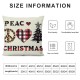  Christmas Pillow Covers Colorful Throw Pillow Covers Christmas Winter Pillowcase Home Decor Living Room House Decorative Cushion Case for Sofa Couch