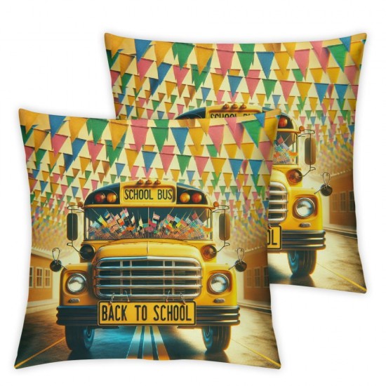 Colorful Throw Pillow Covers Pillowcases for Students Decor