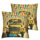 Colorful Throw Pillow Covers Pillowcases for Students Decor