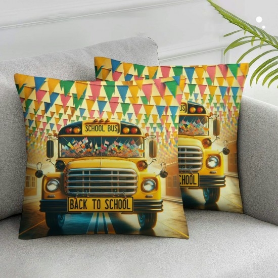 Colorful Throw Pillow Covers Pillowcases for Students Decor