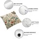 Ulloord  Spring Wildflowers Throw Pillow Covers  Flower Holiday Cushion Case Decoration for Sofa Couch