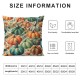 Ulloord  Fall Home Pumpkins Throw Pillow Covers,Plow Cases Autumn Seasonal Cushion Case for Sofa Couch