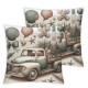 Ulloord Eucalyptus Leaves Throw Pillow Covers,Seasonal Spring Summer Truck Cushion Case Decorations