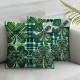 Ulloord St Patricks Day Grey Green Throw Pillow Cover, Polka Dot Cushion Case Decoration for Sofa Couch