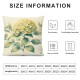 Ulloord Yellow Summer Throw Pillow Covers, Dark Yellow Cushion Case Decoration for Sofa Couch