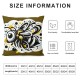 Ulloord Summer Bee Throw Pillow Covers, Summer Cushion Case for Sofa Couch