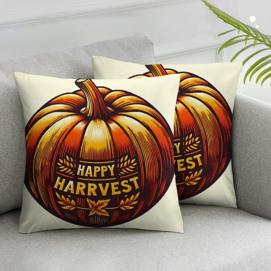 Ulloord Fall Throw Pillow Covers, Pillows Autumn Seasonal Cushion Case for Sofa Couch