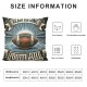 Ulloord  Ready for Some Football Throw Pillow Cover,  American Football Game Cushion Case Decoration for Sofa Couch