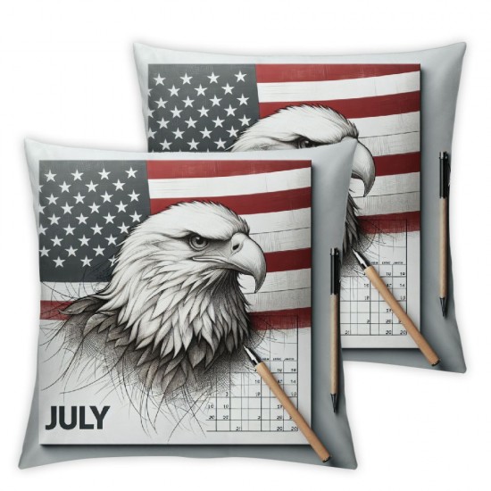 Ulloord Pillow Covers Statue of Liberty Throw Pillowcase Cushion Case Pillowcase Decorations for Sofa Couch