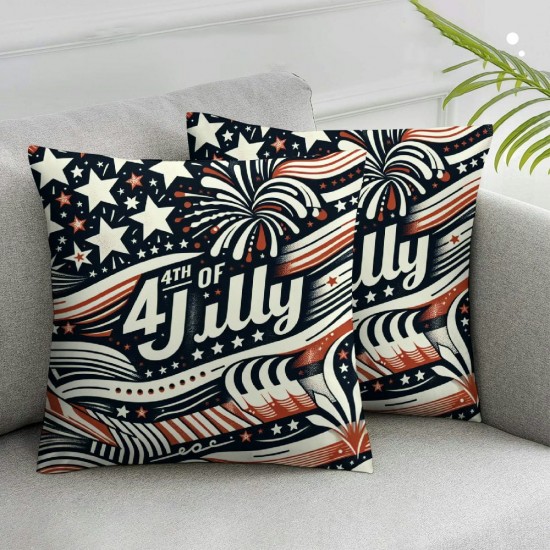 Ulloord Pillow Covers Blue Throw Pillowcase Cushion Case Modern Decorations for Sofa Couch